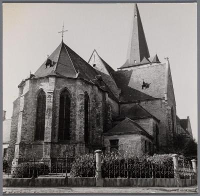 Heist-op-den-Berg, koor of de oostzijde van de Sint-Lambertuskerk 