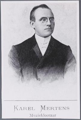 Heist-op-den-Berg, portret van Karel Mertens,muziekbestuurder