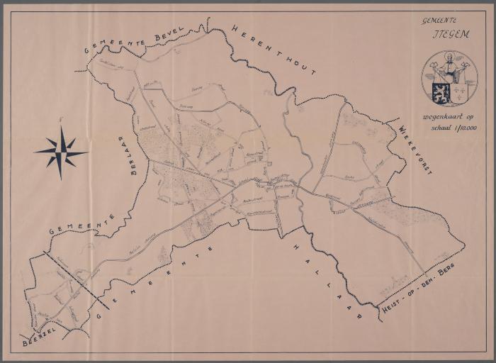 Heist-op-den-Berg, gemeenteplan van Itegem