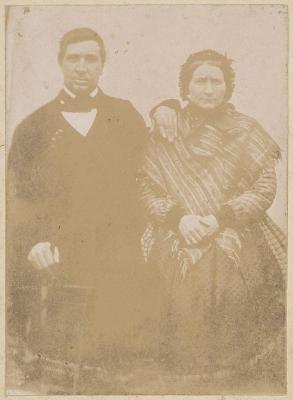  Heist-op-den-Berg, Louis Baetens met zijn vrouw Rosalie Laumans