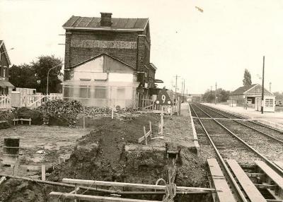 Heist-op-den-Berg, afbraak van het spoorwegstation