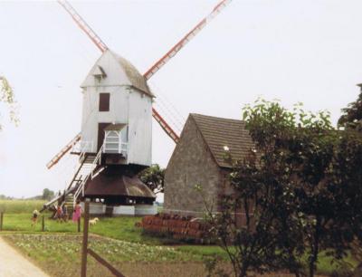 Heist-op-den-Berg, houten windmolen 