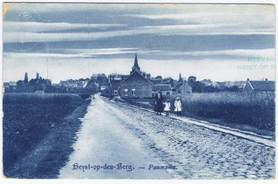 Heist-op-den-Berg, panorama vanuit de Bossestraat