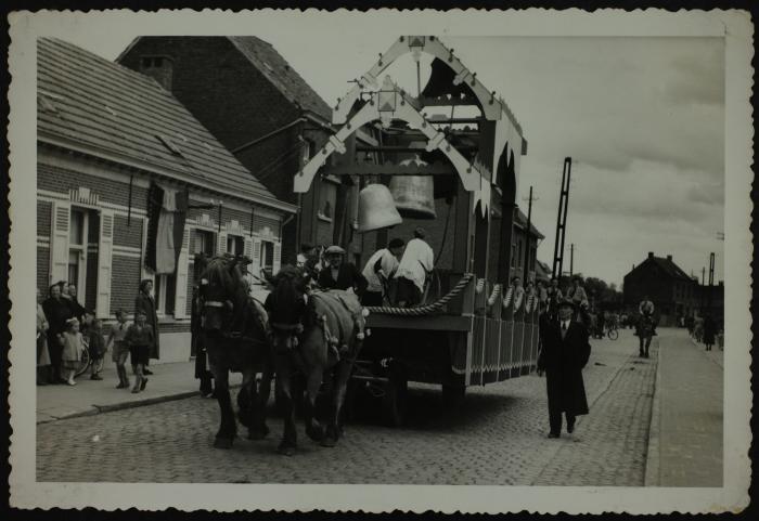 Berlaar, stoet burgemeester Lambrecht, 1952