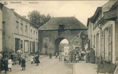 Postkaart, Bovenrij, Bovenpoort, Herentals