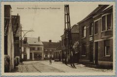 Beerzel. De Heistsestraat en postkantoor