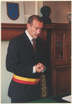 Burgemeester Gysbrechts.