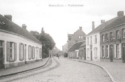Herenthout, Vonckstraat, ca. 1910