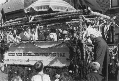 Putte - Inhuldiging pastoor Hendrik Jan Marie Michiels, 24 augustus 1947.