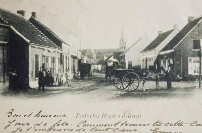 Putte, de 'Grote Markt' en de nieuwe kerk rond 1903