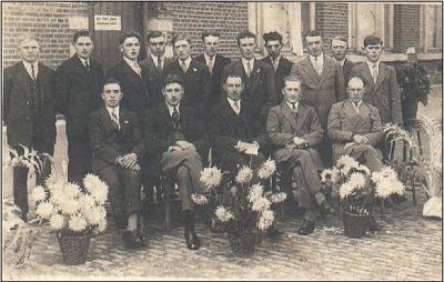 Louis Van Goolen en zijn leerlingen