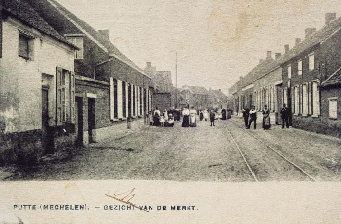 Putte, zicht op de Markt