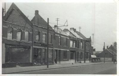 Putte, Beerzelhoek na de beschietingen van mei 1940.