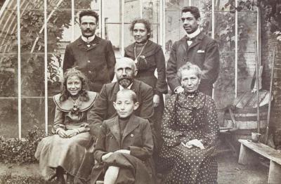 Familie Van der Borght-Weyns in 1902