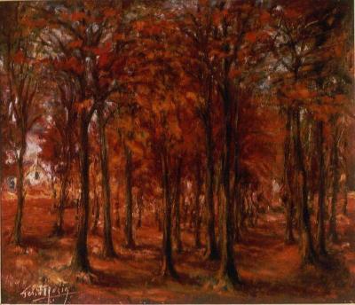 Landschap, Felix Moris.