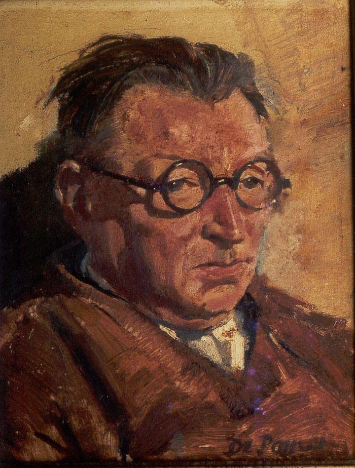 Portret van Felix Moris door zijn schoonzoon Paul De Pauw.