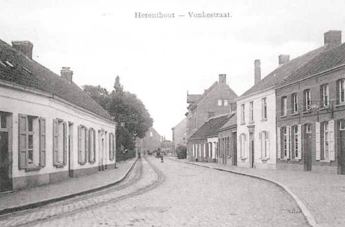 Herenthout, Vonckstraat, ca. 1910