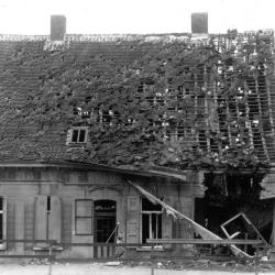 Herenthout, café De Kroon, bombardement 1940