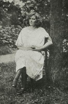 Alice Nahon, dichteres, °16-08-1896  - +21-05-1933.