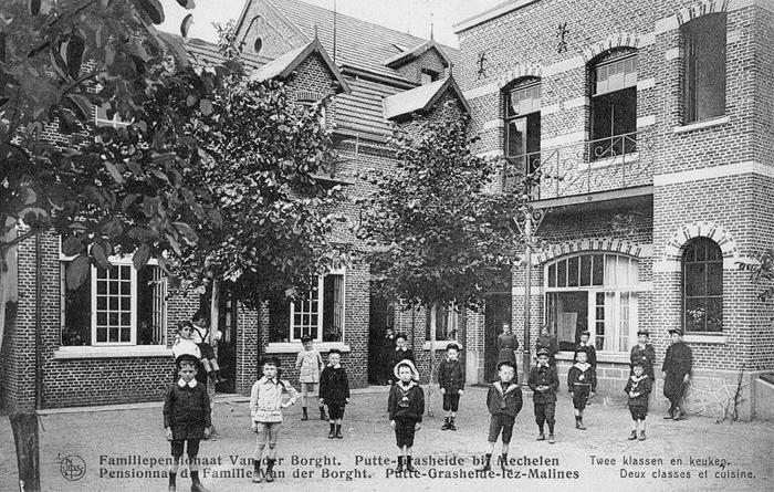 Familiepensionaat Van der Borght, Grasheide.