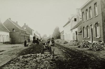 Aanleg riolen 1902