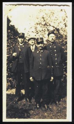 Dorpsfiguren in 1920