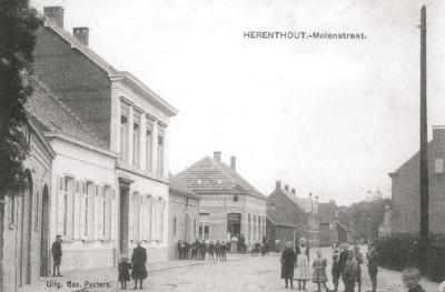 Herenthout, Molenstraat, ca. 1900