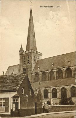 Postkaart, Sint Waldetrudiskerk, Kerkstraat z/n, Herentals