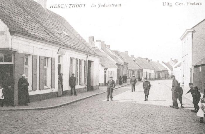 Herenthout, Jodenstraat, ca. 1900