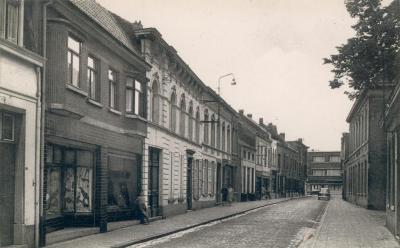 Postkaart, Kerkstraat, Herentals