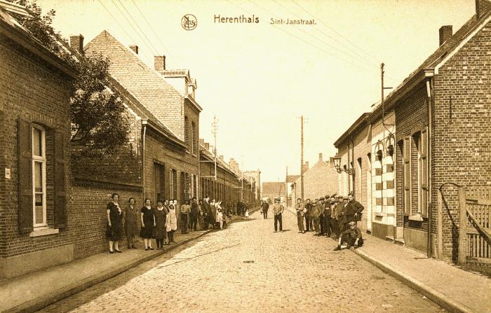 Postkaart, Sint-Jansstraat, Herentals
