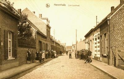 Postkaart, Sint-Jansstraat, Herentals