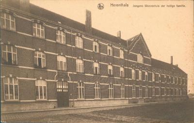 Postkaart, Jongens Wezenhuis, Herentals