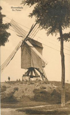 Postkaart, Molenvest, Herentals