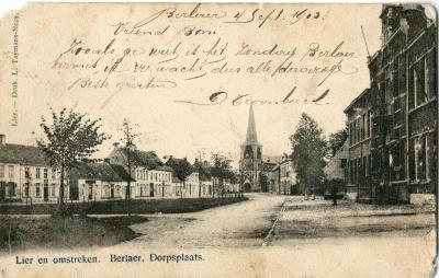 Berlaar, dorpsplein, 1903