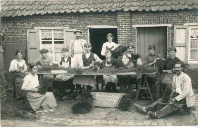 Berlaar, borstelmakerij, 1917