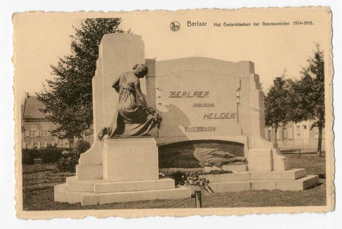 Berlaar, monument gesneuvelden