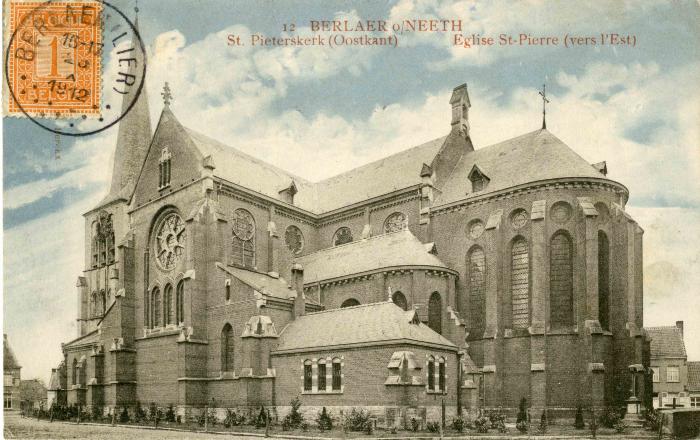 Berlaar, Sint-Pieterskerk, 1912