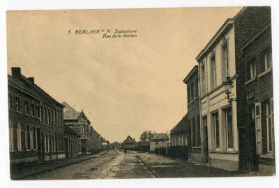 Berlaar, Stationsstraat, 1923