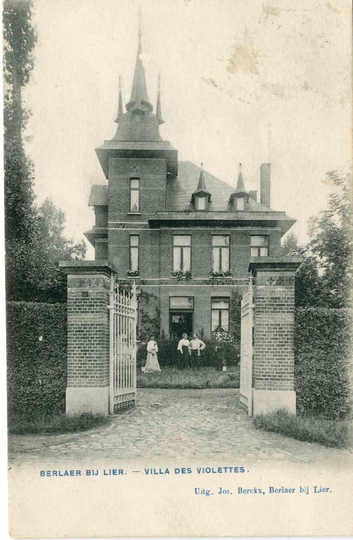 Berlaar, Villa des Violettes, 1912