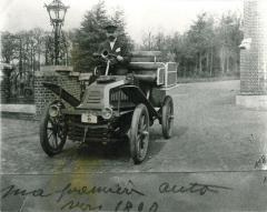 Herenthout, de eerste auto van baron Van Reynegom de Buzet