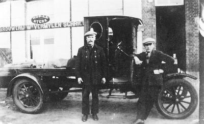 Heist-op-den-Berg, bedrijfswagen van de brouwerij Vermylen uit Schriek