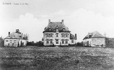 Heist-op-den-Berg, kasteel Van der Stegen te Schriek