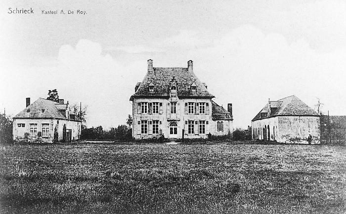 Heist-op-den-Berg, kasteel Van der Stegen te Schriek