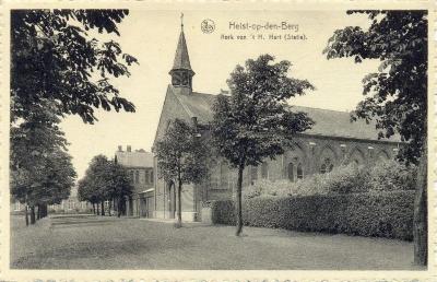 Heist-op-den-Berg, Heilig-Hartkerk van de gelijknamige parochie