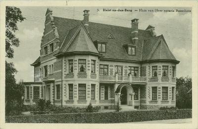 Heist-op-den-Berg, huis van notaris Busschots