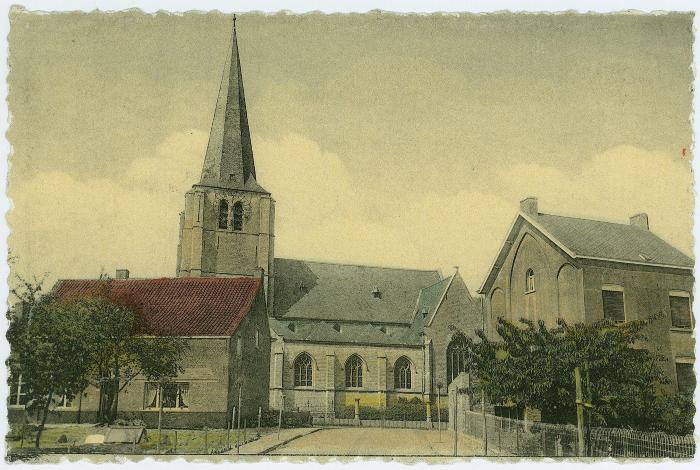 Heist-op-den-Berg, zuiderzijbeuk van de Sint-Lambertuskerk 