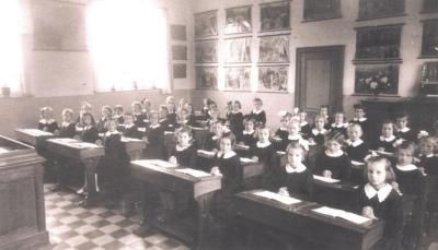 Herenthout, meisjesschool, 3de en 4de leerjaar, 1943-1944