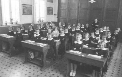 Herenhout, meisjesschool, 6de leerjaar, 1940-1941
