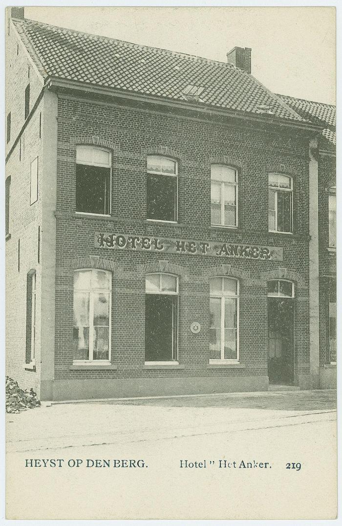 Heist-op-den-Berg, hotel "Het Anker"